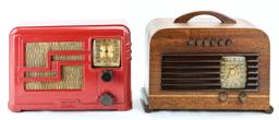 Lot of 2 Table Radios