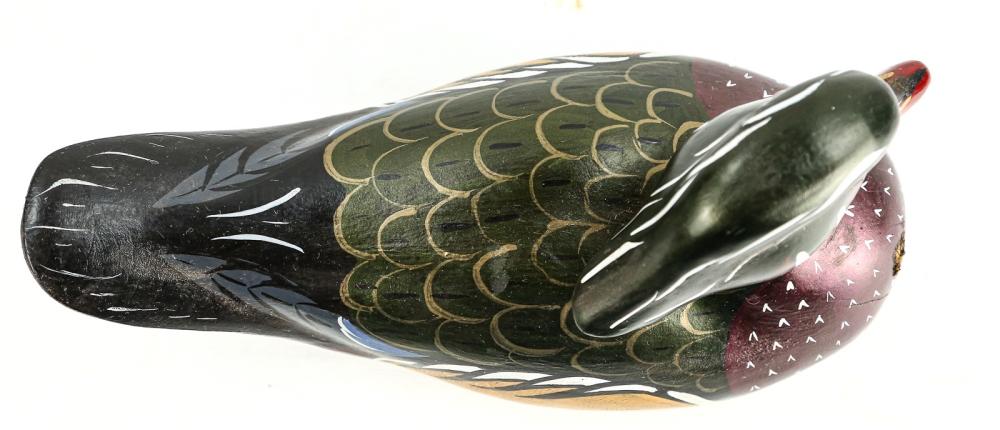 Wood Drake Duck Decoy