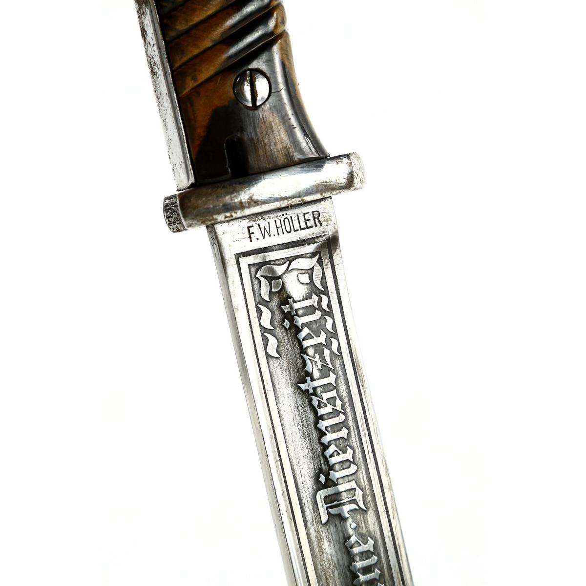 WWII German Luftwaffe K98k Presentation Bayonet