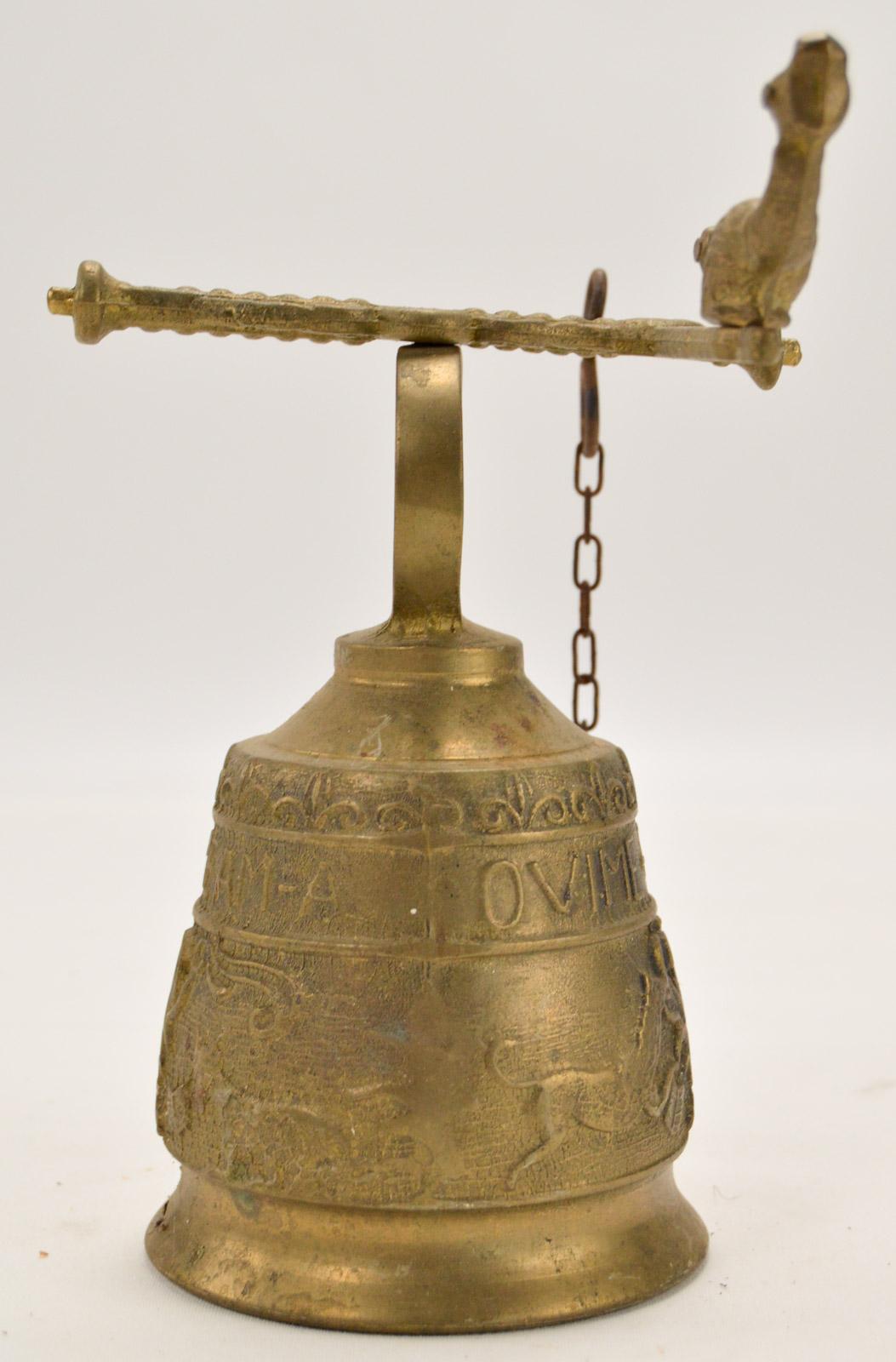 Victorian Ornate Brass Door Bell