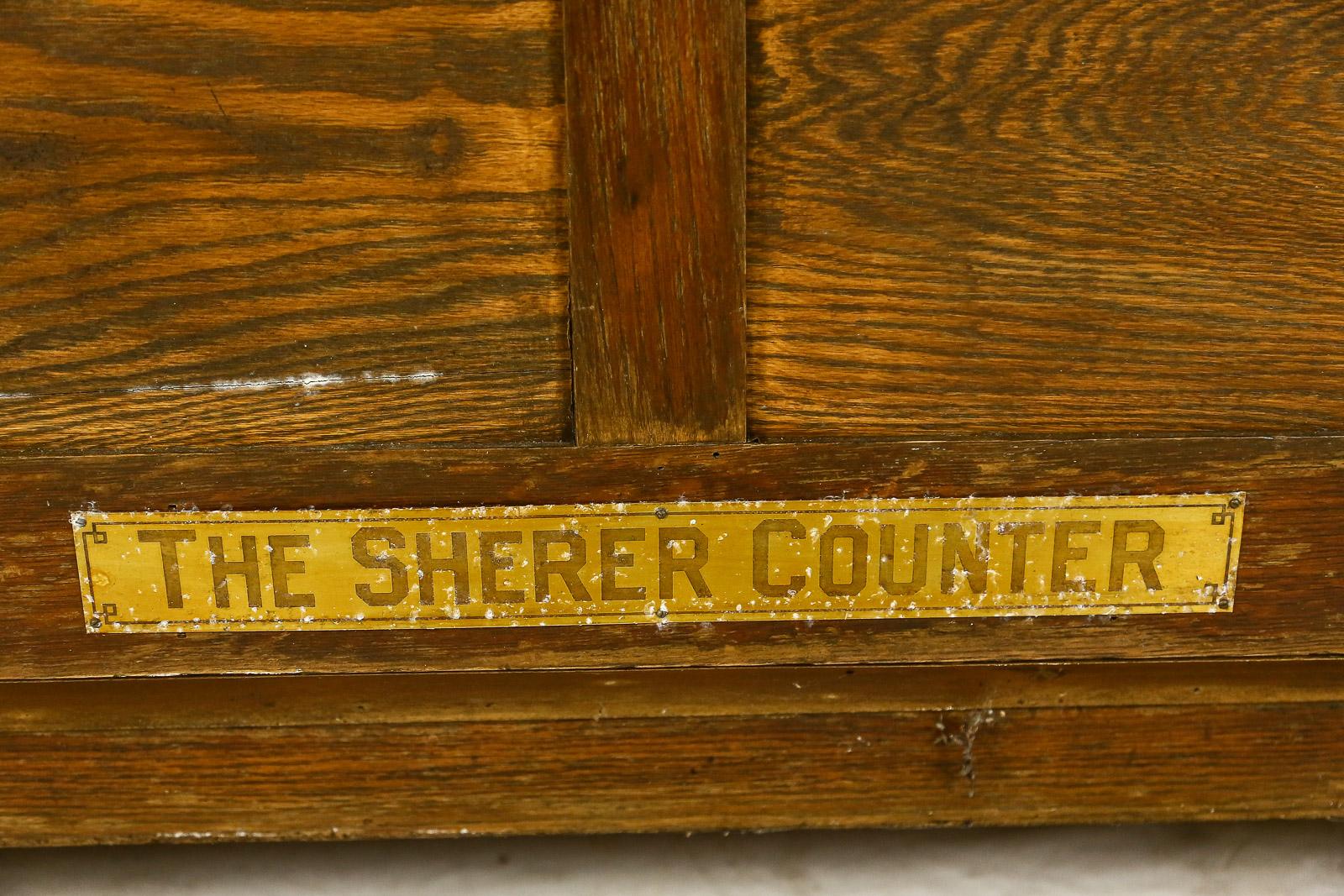 General Store Sherer Seed Cabinet Glass Front