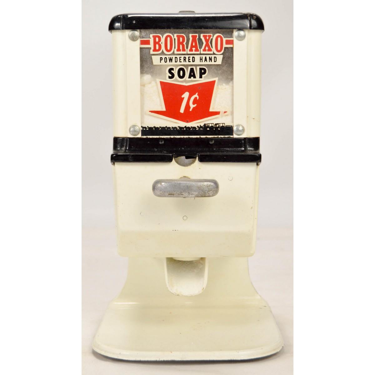 Borax Coin Op 1 Cent Soap Dispenser