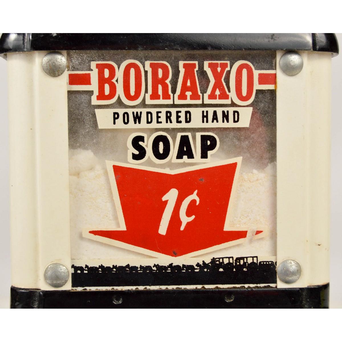 Borax Coin Op 1 Cent Soap Dispenser