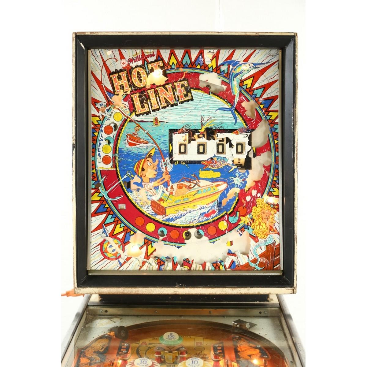 Williams HOT LINE Pinball Machine