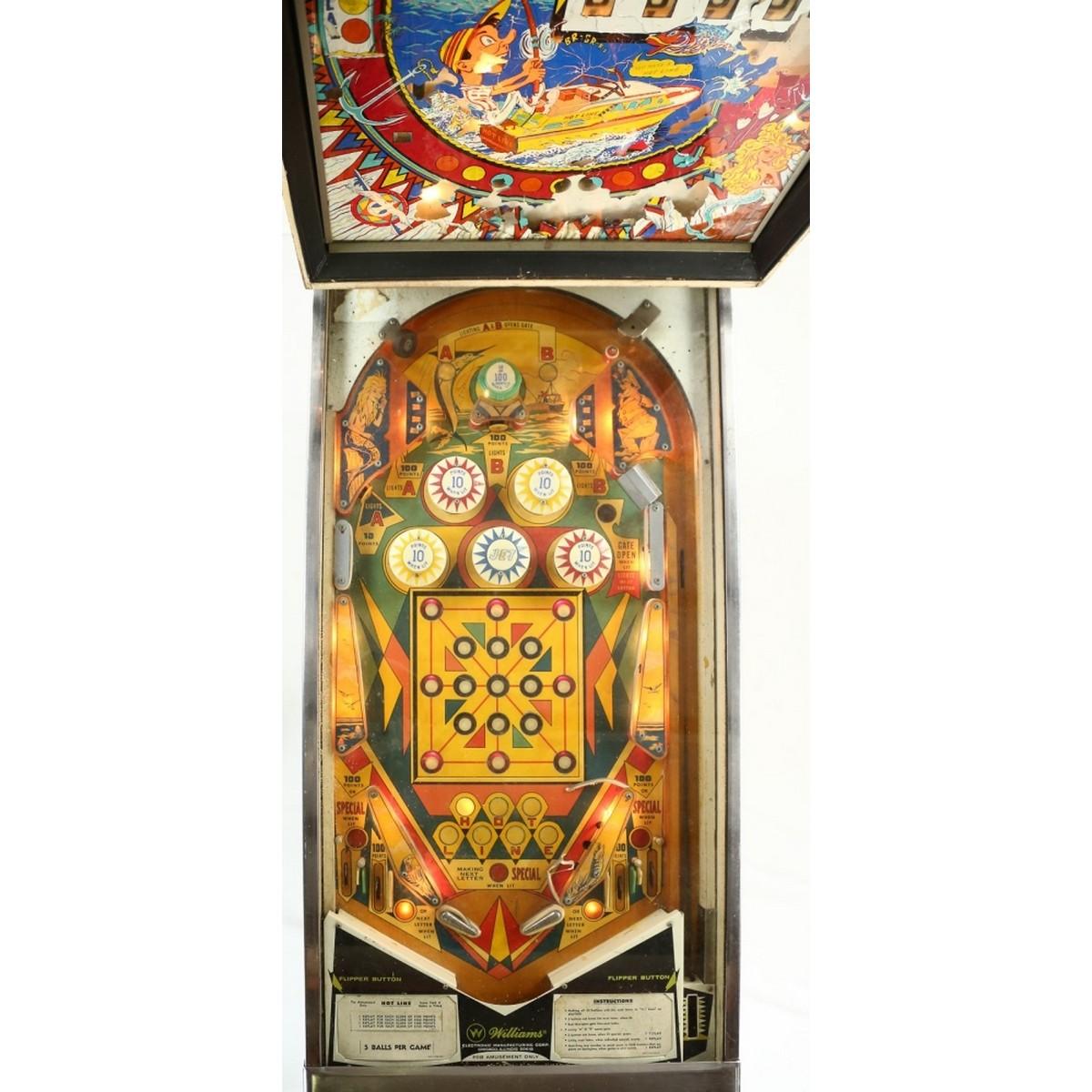 Williams HOT LINE Pinball Machine