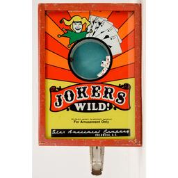 Jokers Wild Coin Op Gambling Game