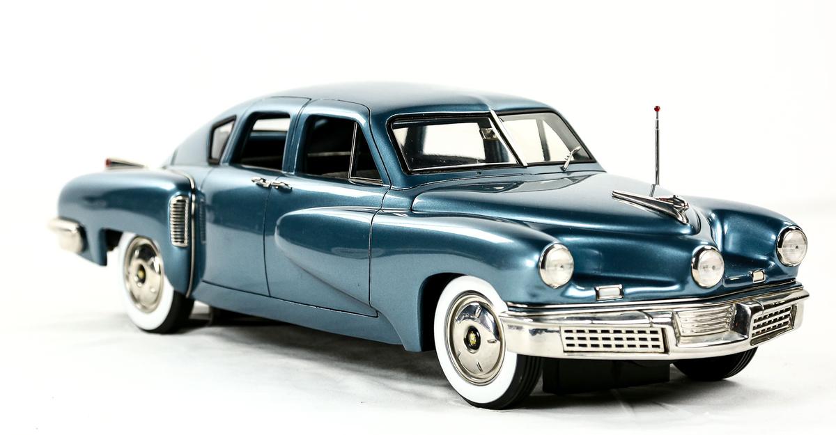 1948 Waltz Blue Tucker Model Car