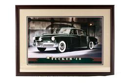 Framed Tucker '48 Advertising Poster