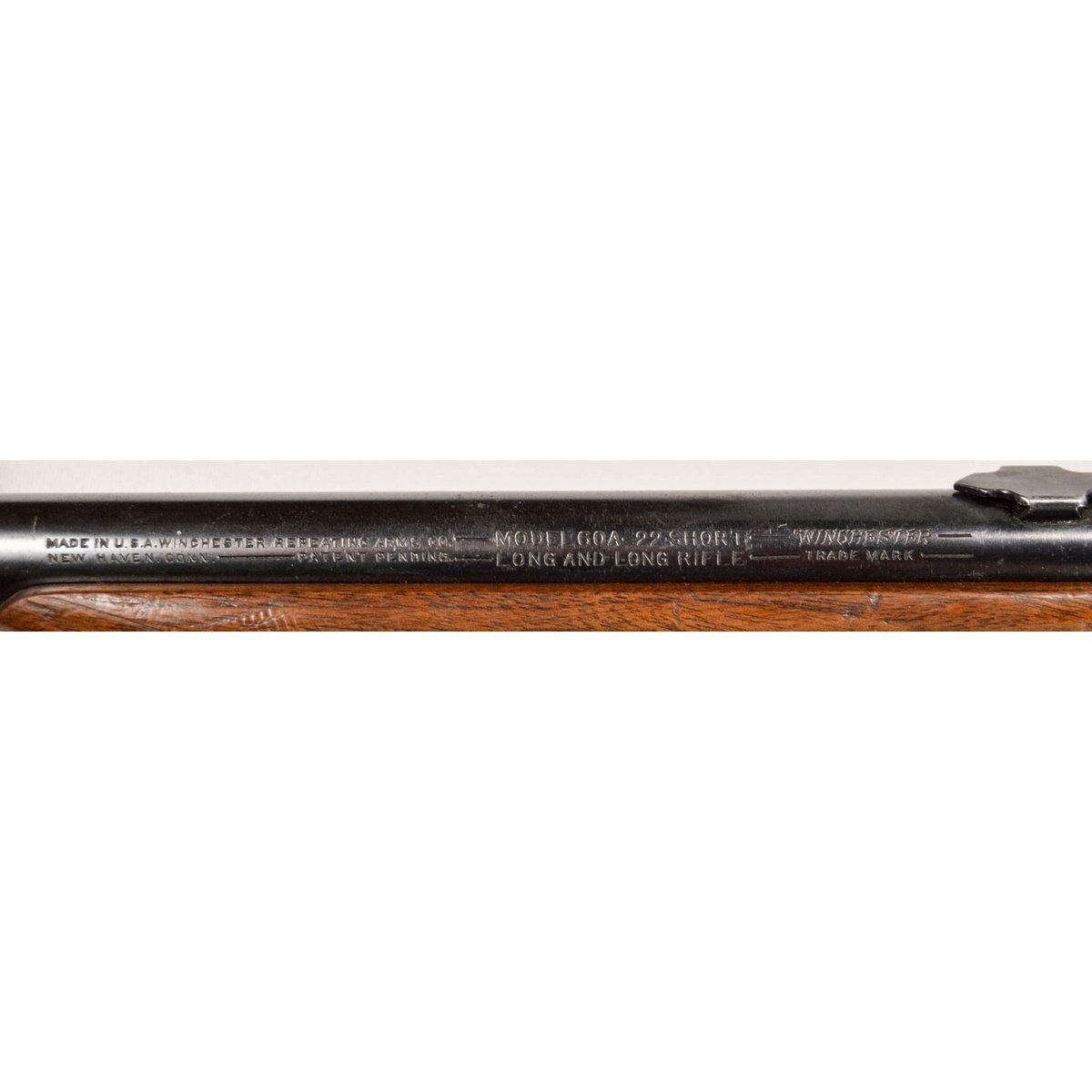 Winchester Model 60A 22 Rifle