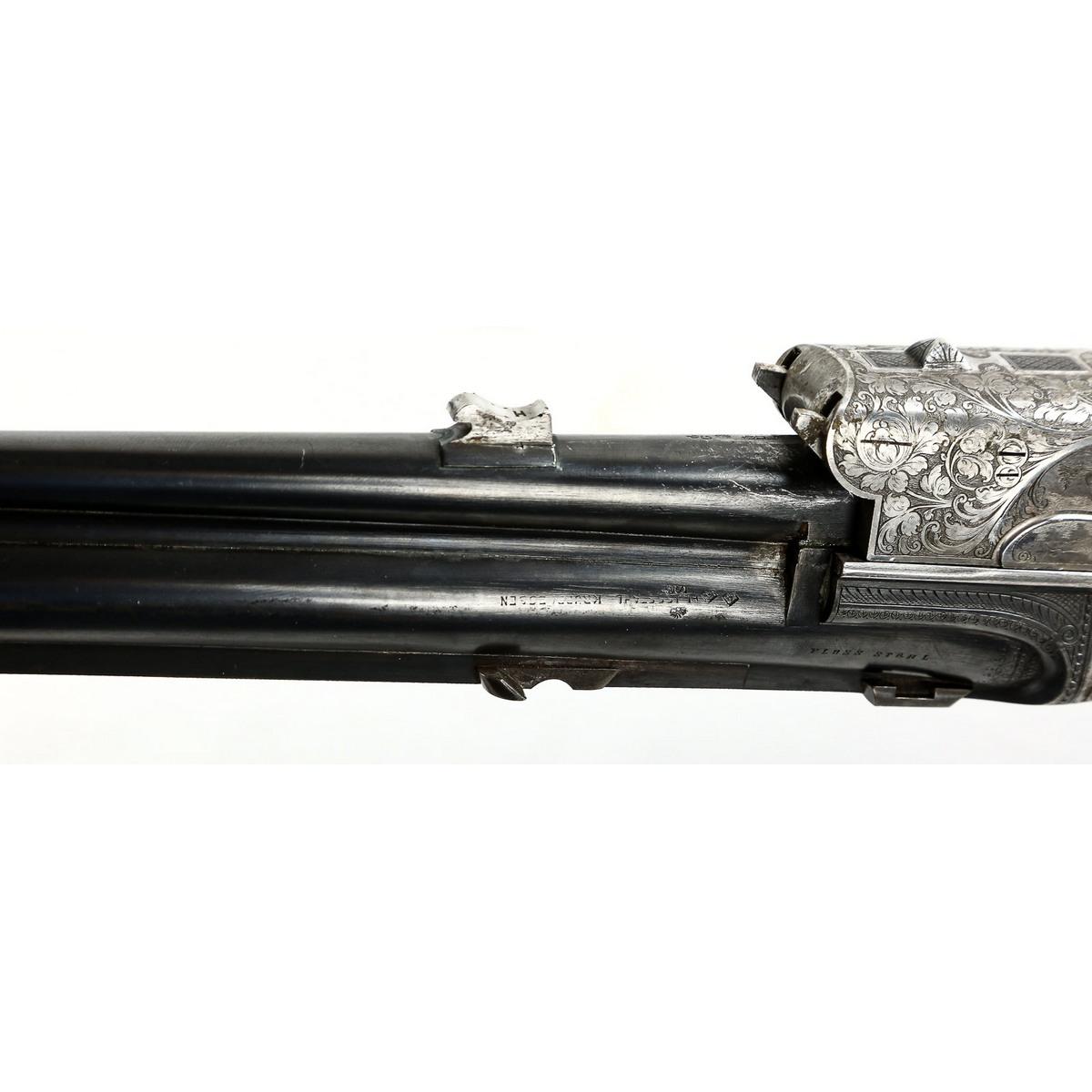Carl Kornis Leipzig O/U Combination Gun