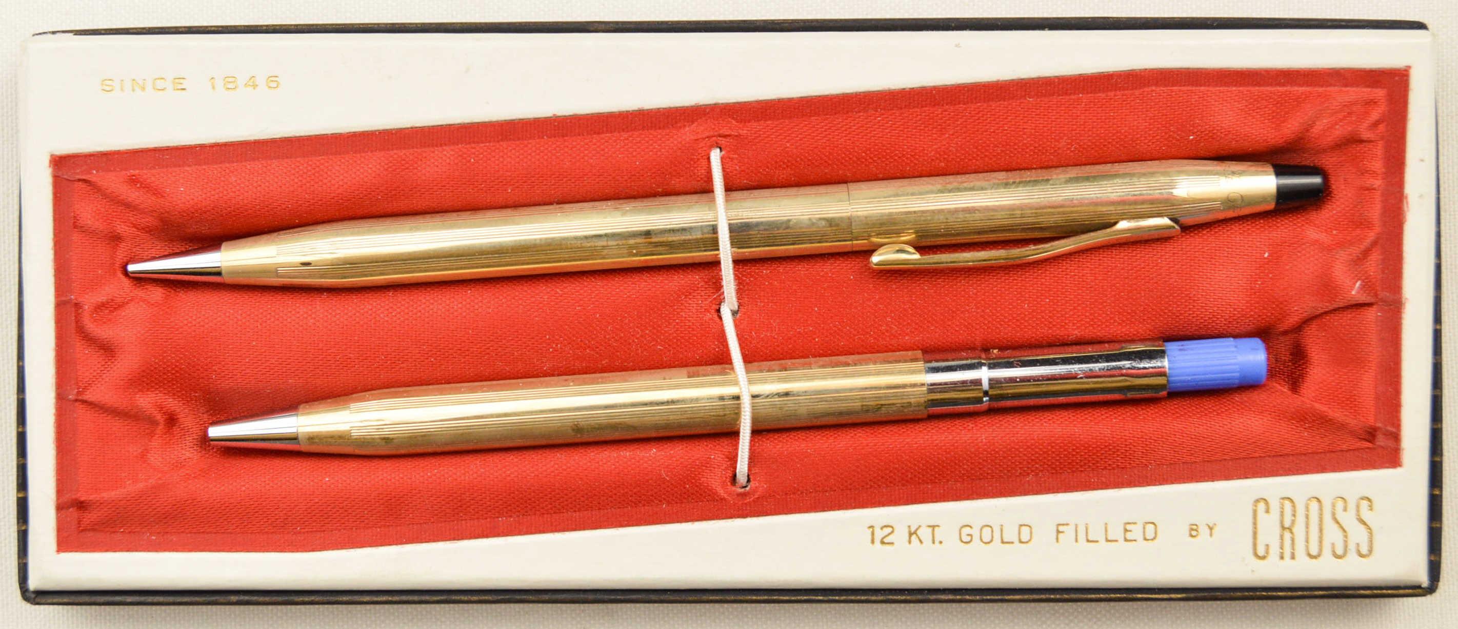 Cross 12K GF Set Ballpoint & Pencil