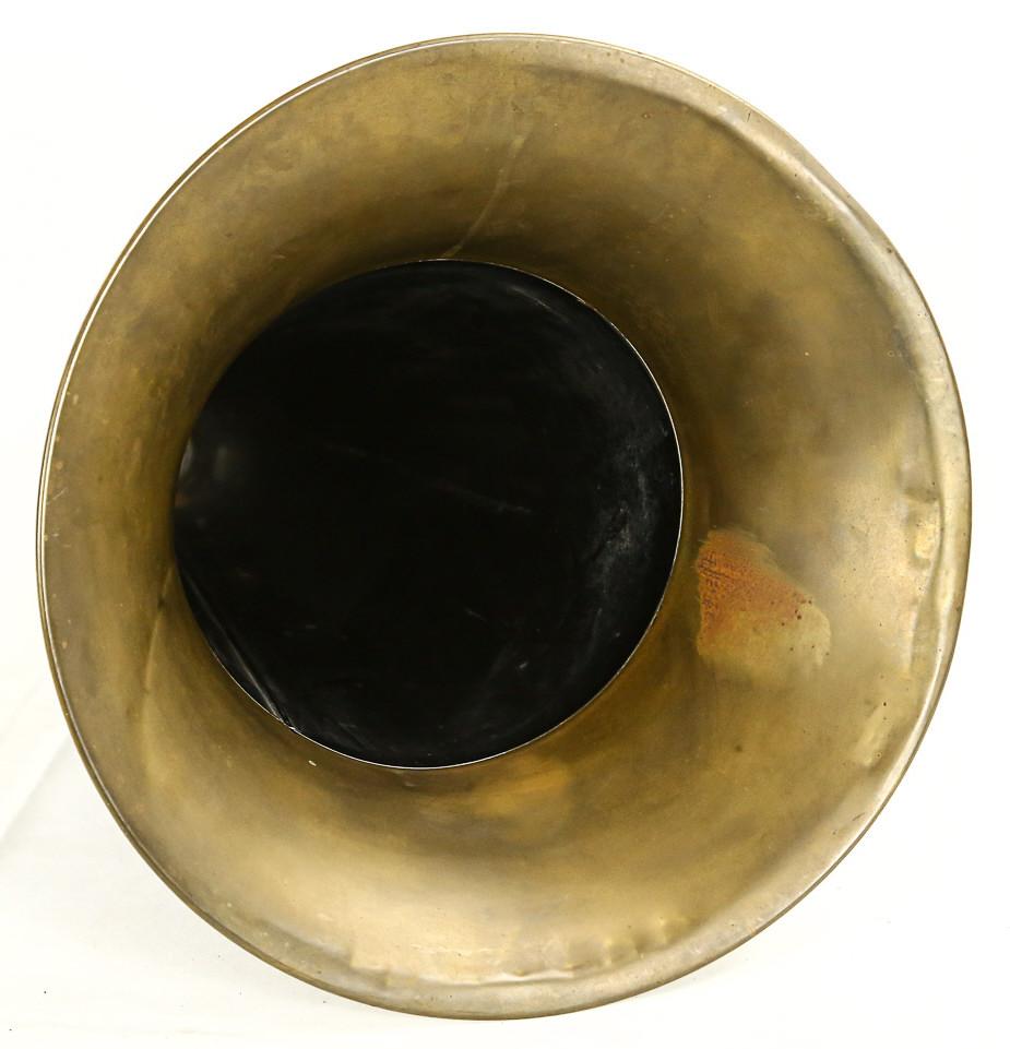 Talk-A-Phone Disc Phono w/Brass Bell Horn