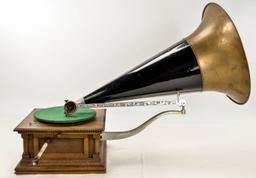 Talk-A-Phone w/Brass Bell Horn