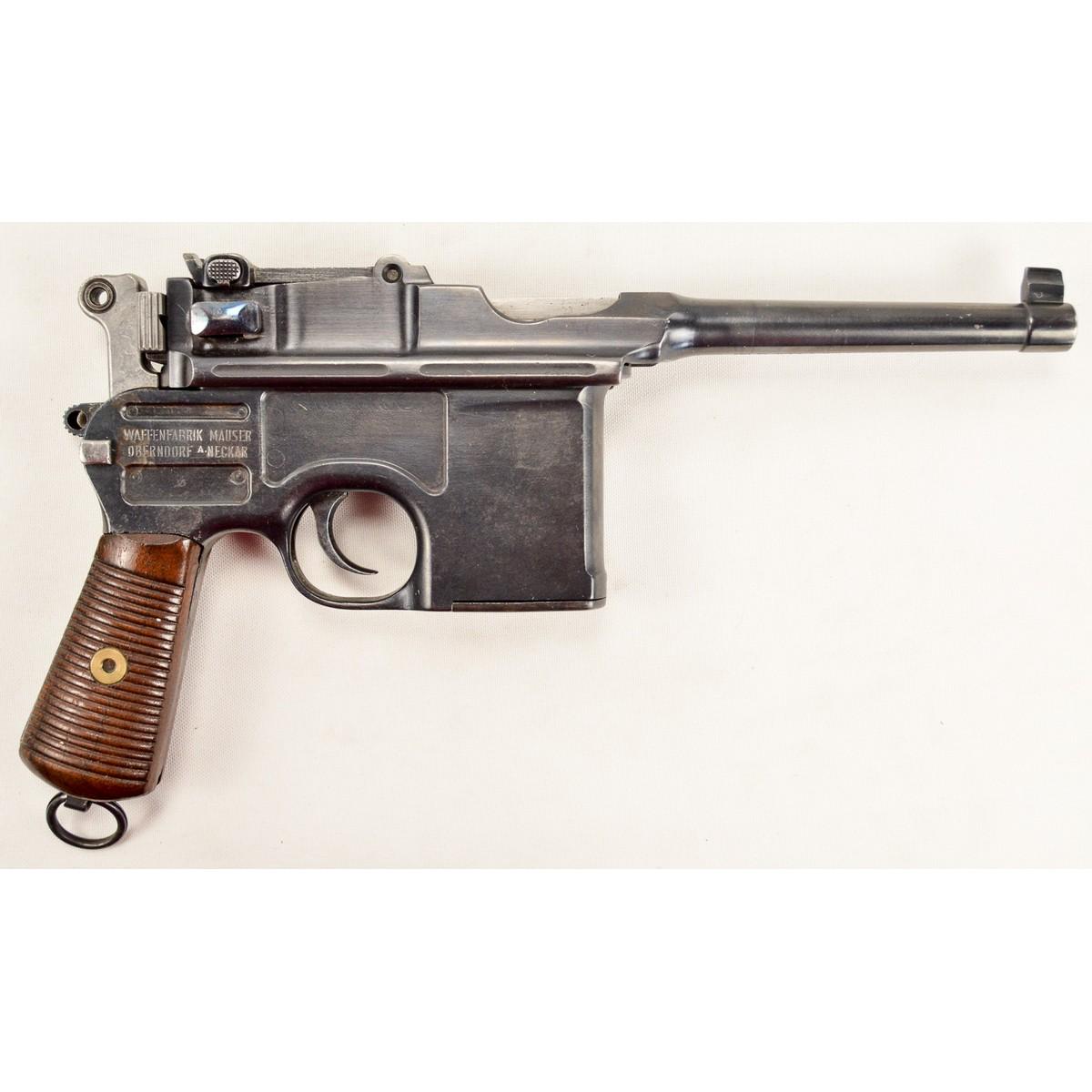 Mauser Broomhandle C-96 9mm Pistol