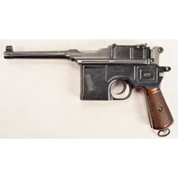 Mauser Broomhandle C-96 9mm Pistol