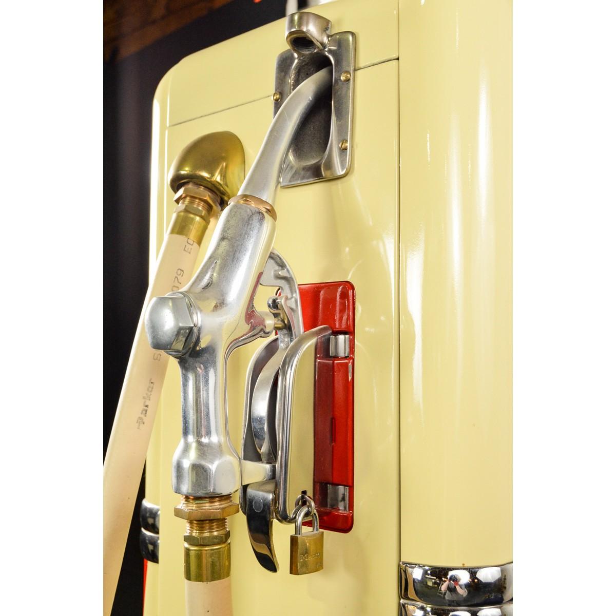 1930's Bowser Model 555 Gilmore Red Lion Gas Pump