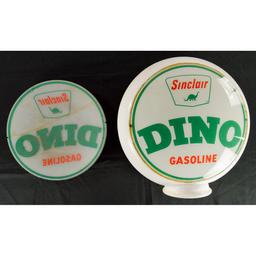 Dino Sinclair Gas Pump Globe