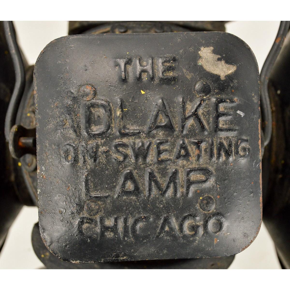 Vintage Adlake Non Sweating Railroad Lamp