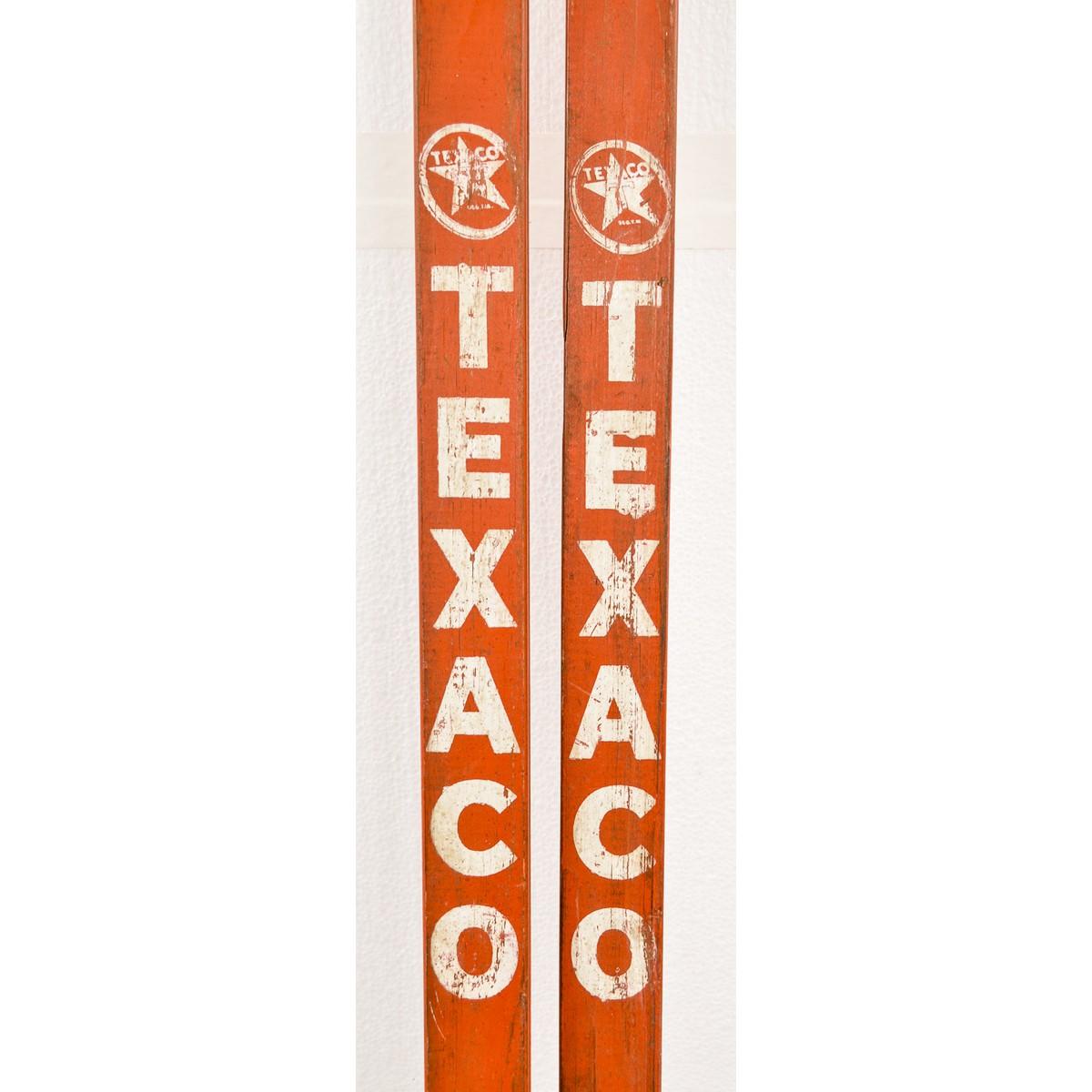 Texaco Oil Toy Stilts