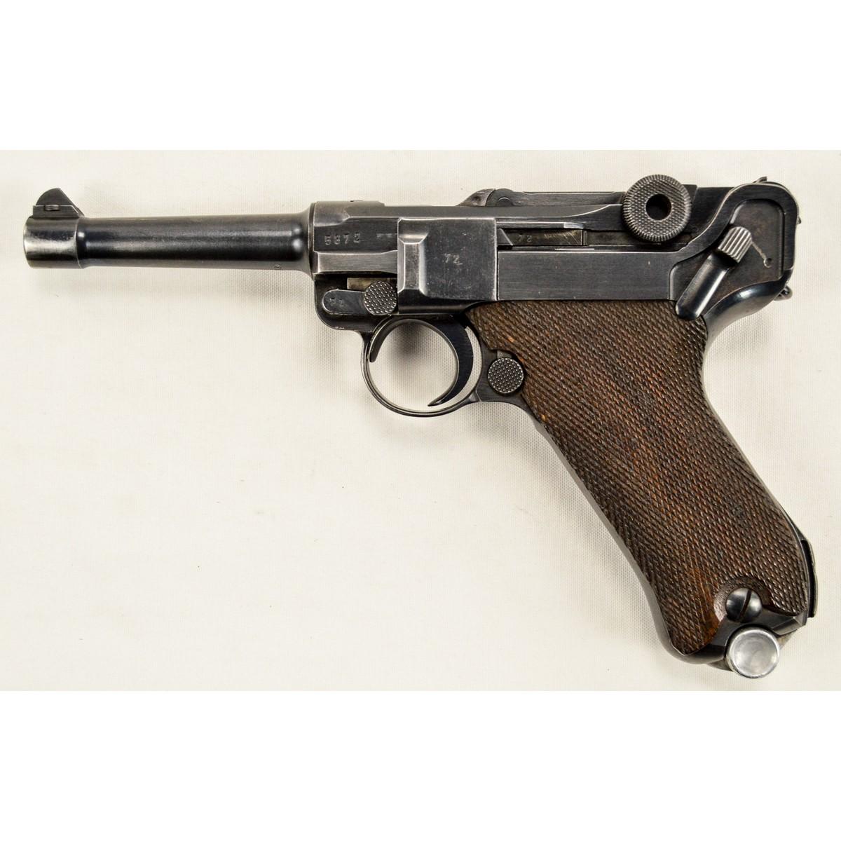 WWII German S/42 Luger 9x19