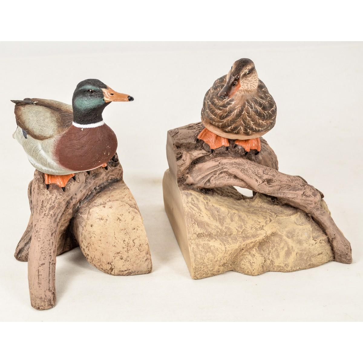 The Hadley Collection Mallard Bookends