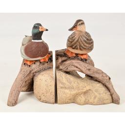 The Hadley Collection Mallard Bookends