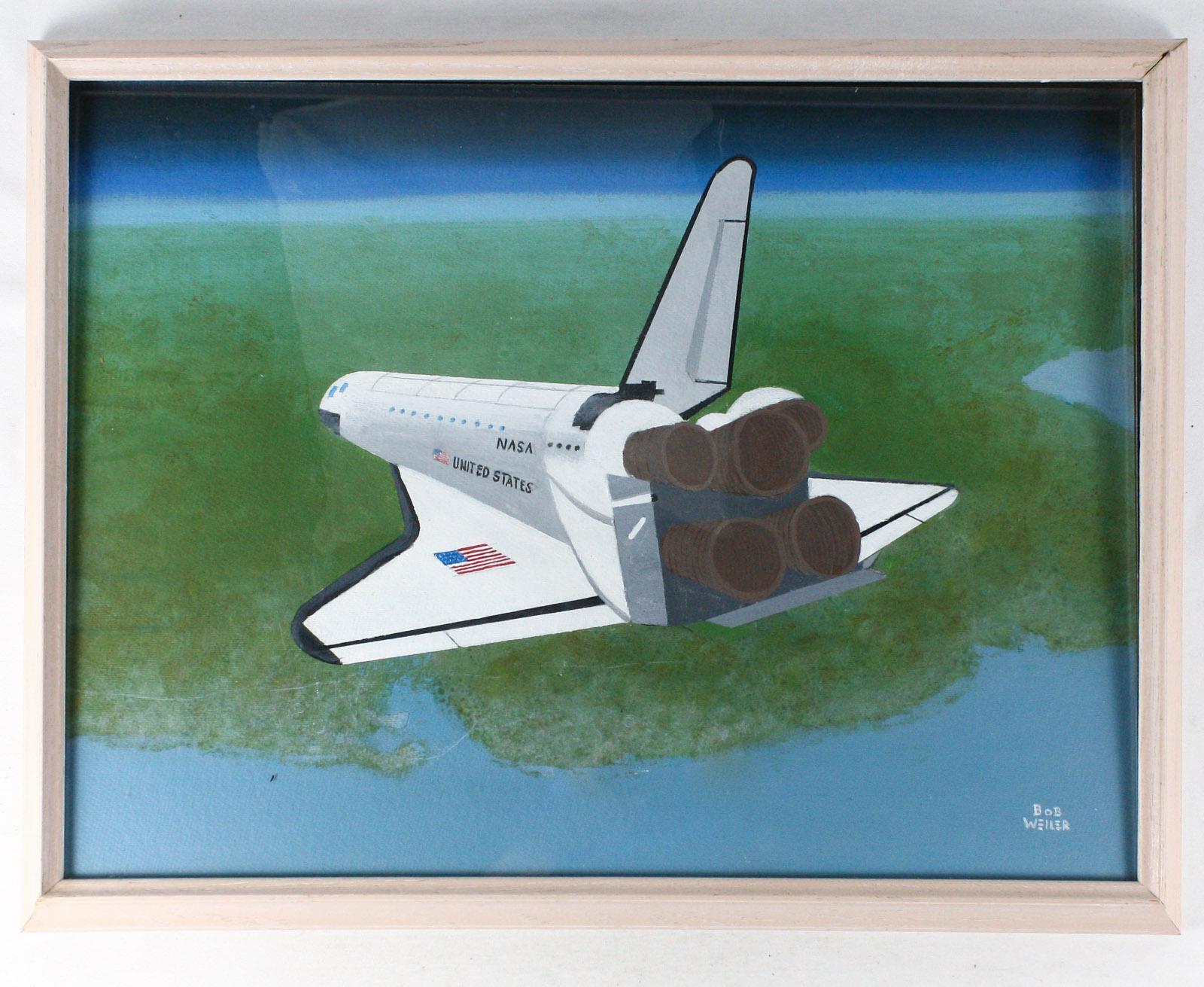 Bob Weiler "Shuttle" Painting