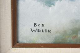 Bob Weiler "Curtis B Plane" Painting
