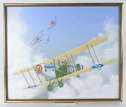 Bob Weiler "Bristol F.2" Painting