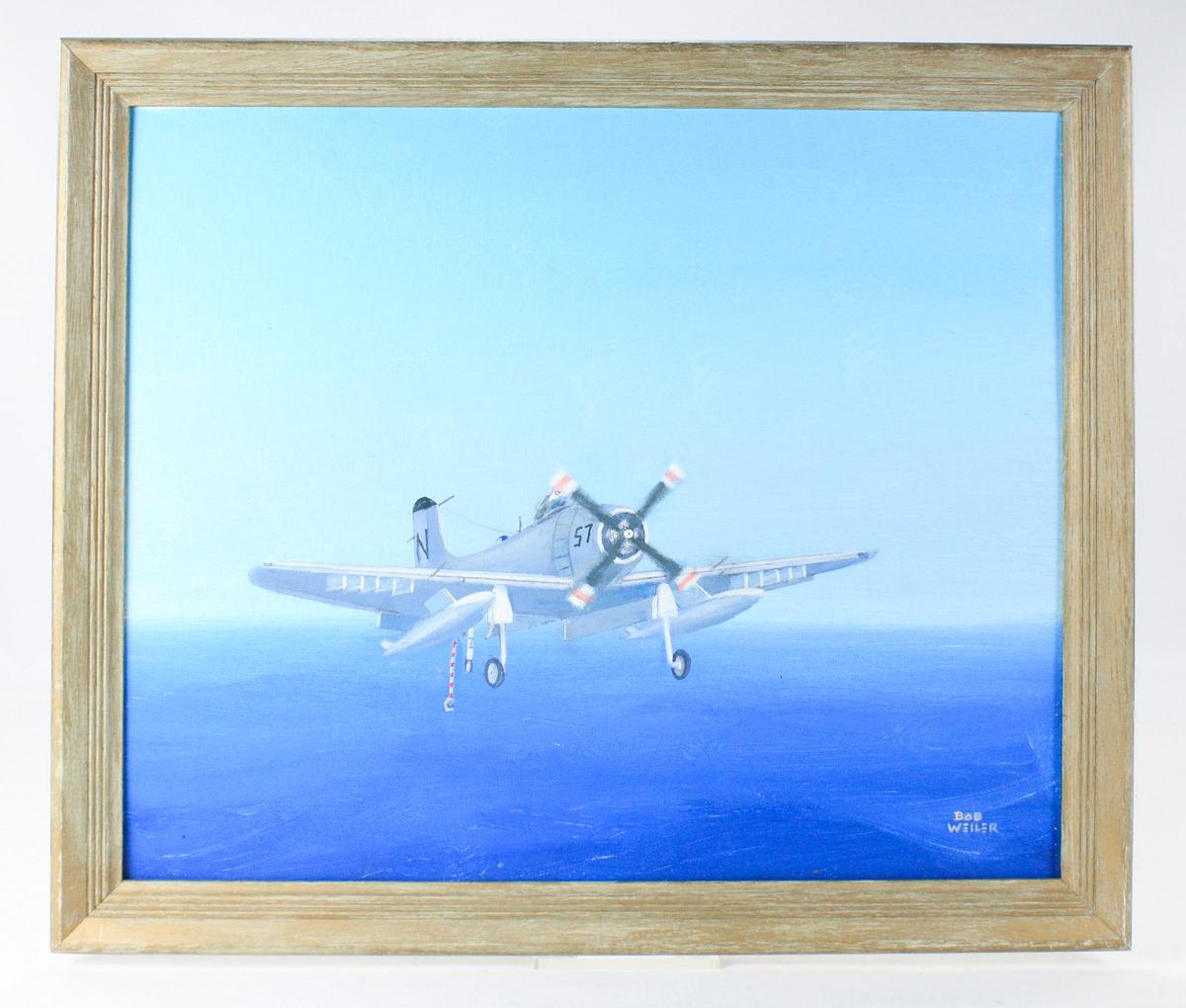 Bob Weiler "Douglas A-1 Skyraider" Painting