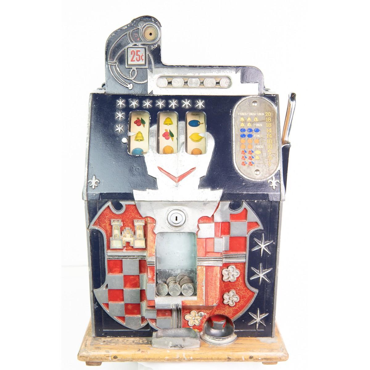 Mills Castle Front Slot Machine 25 Cent