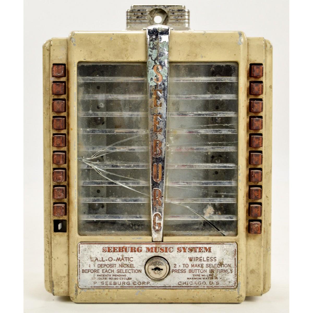 1940s Seeburg Wall-O-Matic Jukebox Remote Selector