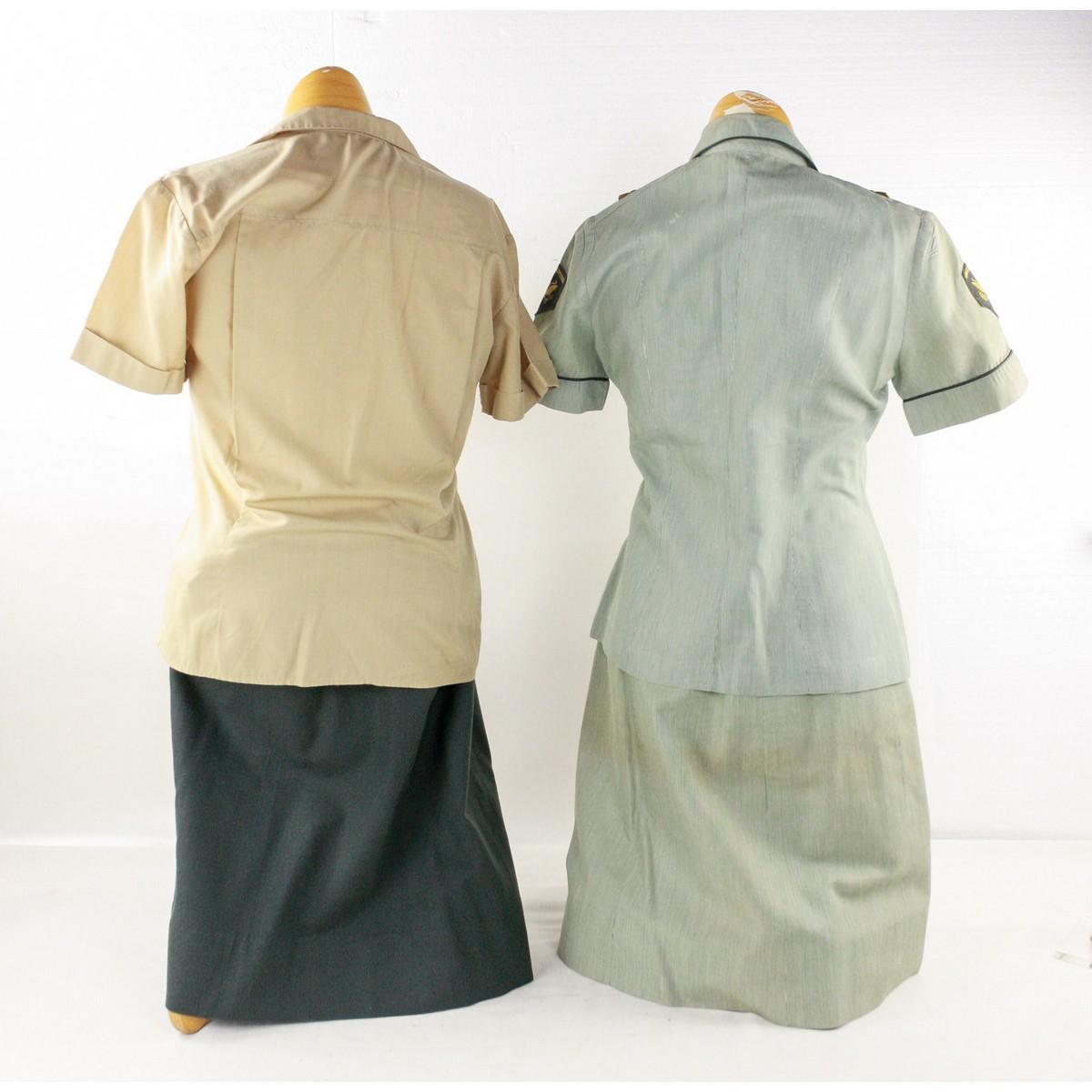 2 US Military Vietnam Era Women's Dresses