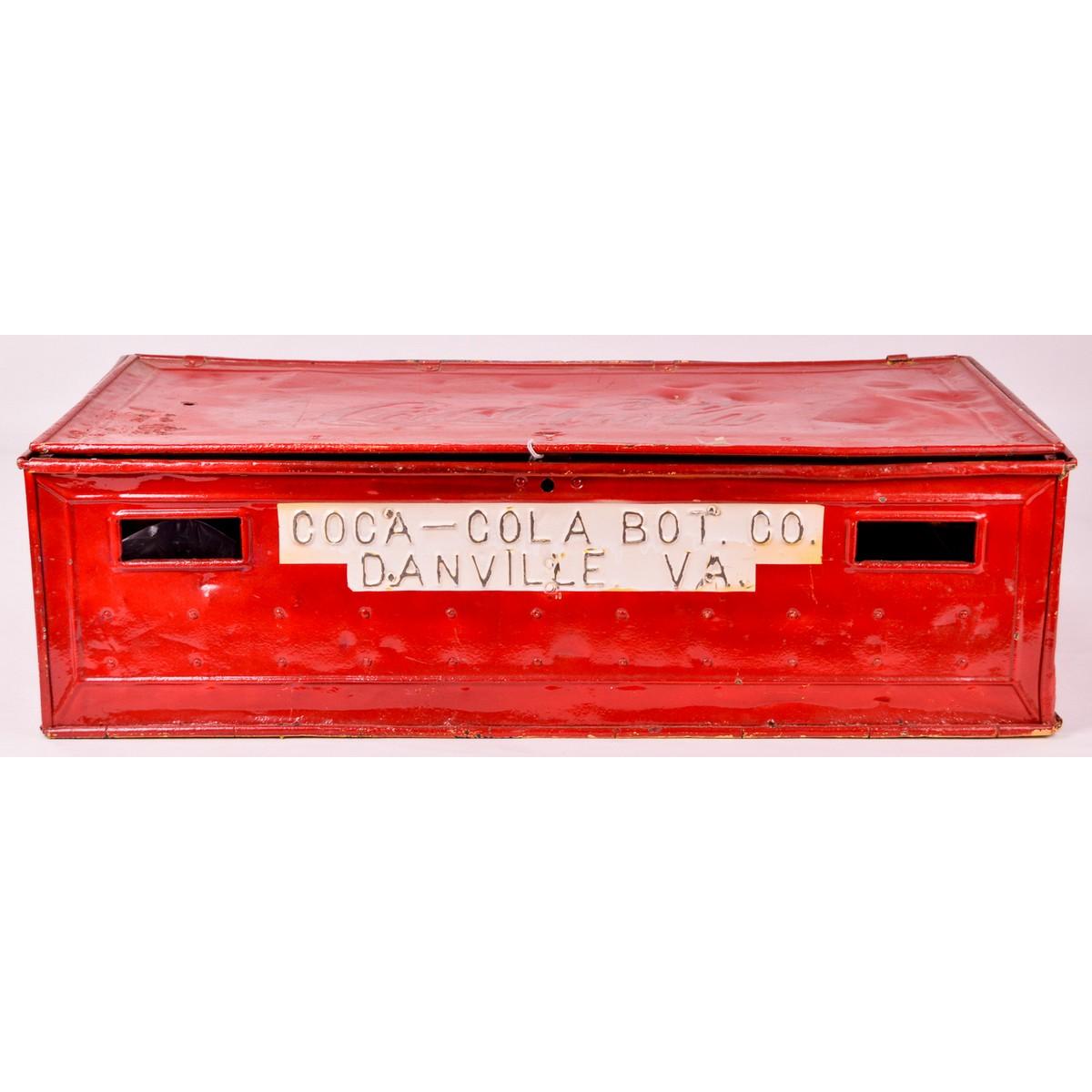 Coca-Cola Railway Metal 1210 Bottle Crate