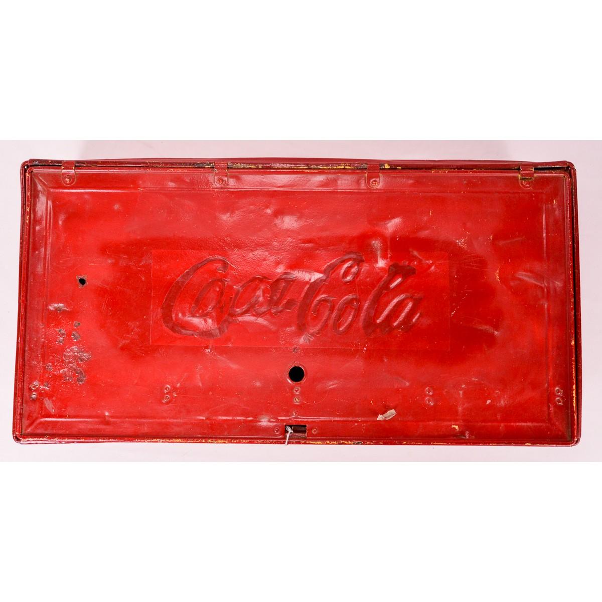 Coca-Cola Railway Metal 1210 Bottle Crate