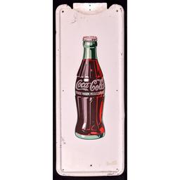 2 Vintage Coca-Cola Metal Signs