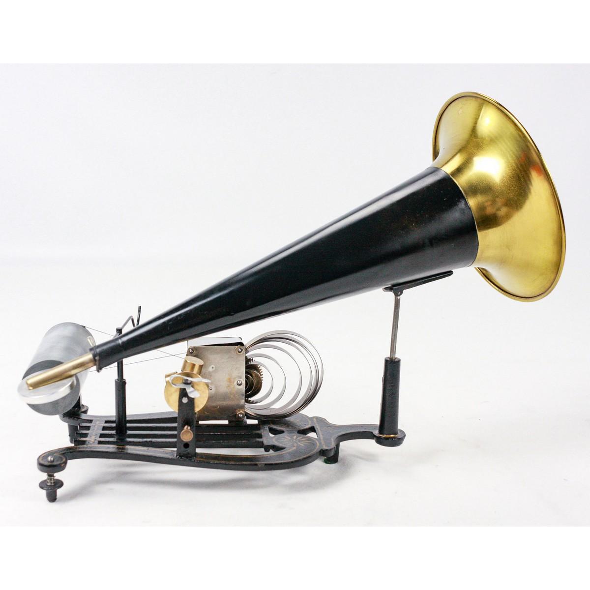 European "Puck" Type Cylinder Phonograph