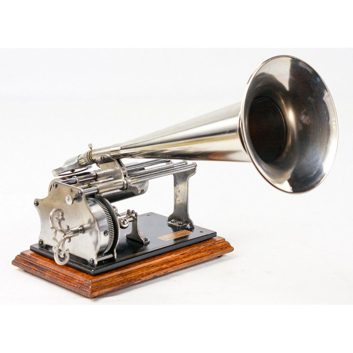 Columbia Type Q Open Works Cylinder Phonograph