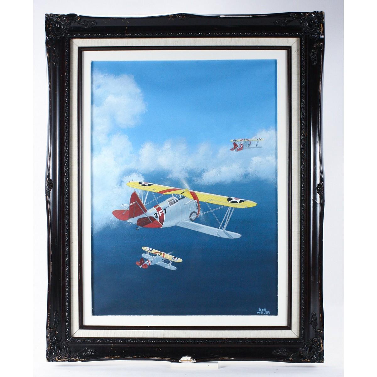 Bob Weiler "Grumman F Series" Painting