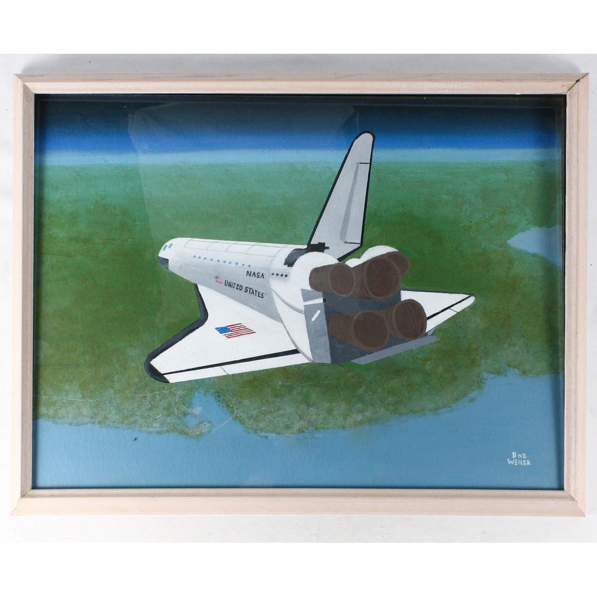 Bob Weiler "Shuttle" Painting