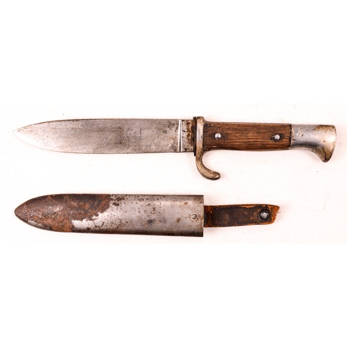 WWII German Hitler Youth Knife, replaced scales