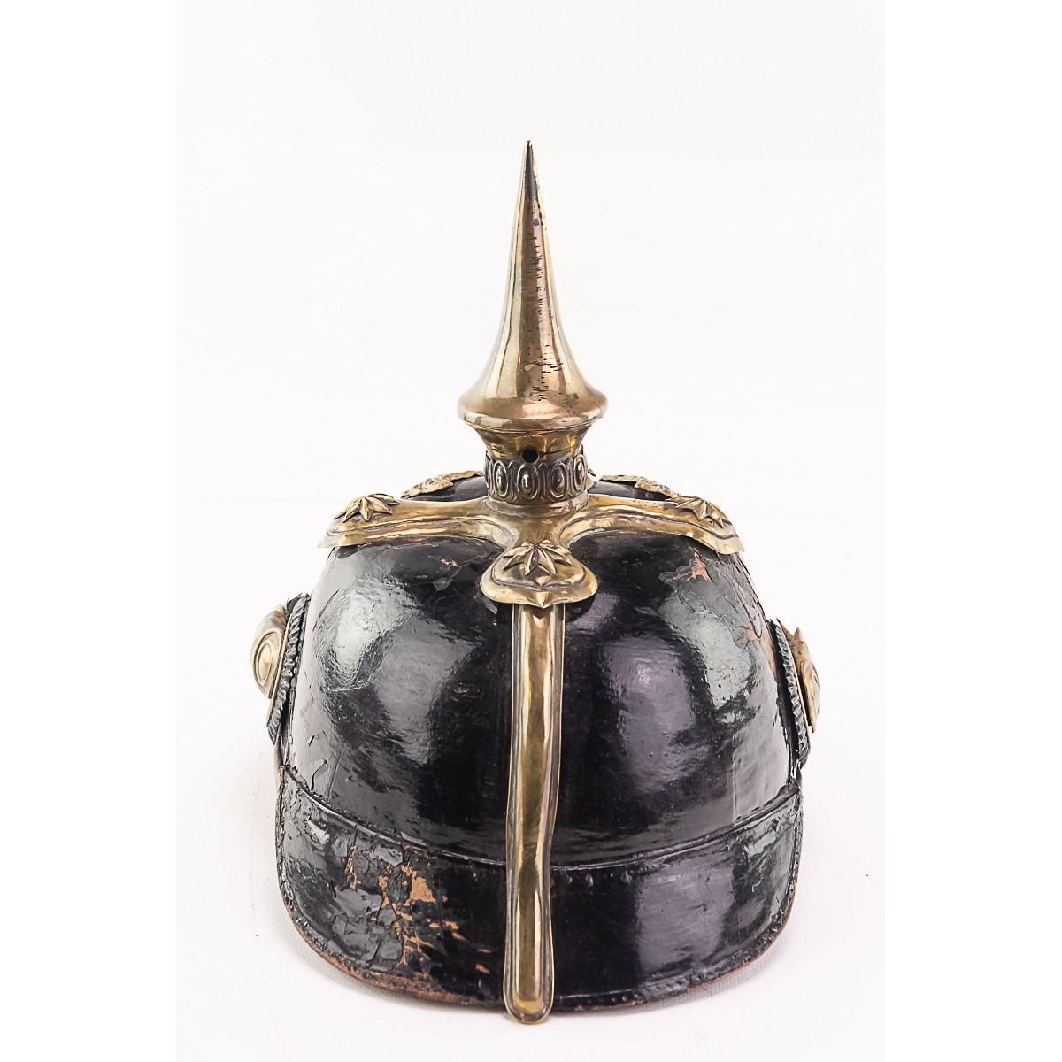 WWI Prussian Officers Pickelhaube Helmet