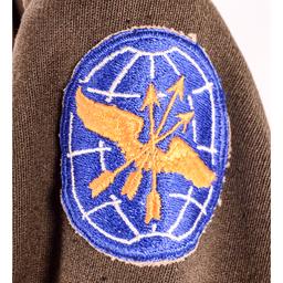 WWII USAAF Officers 4 Pocket Tunic w Patches 2Pcs