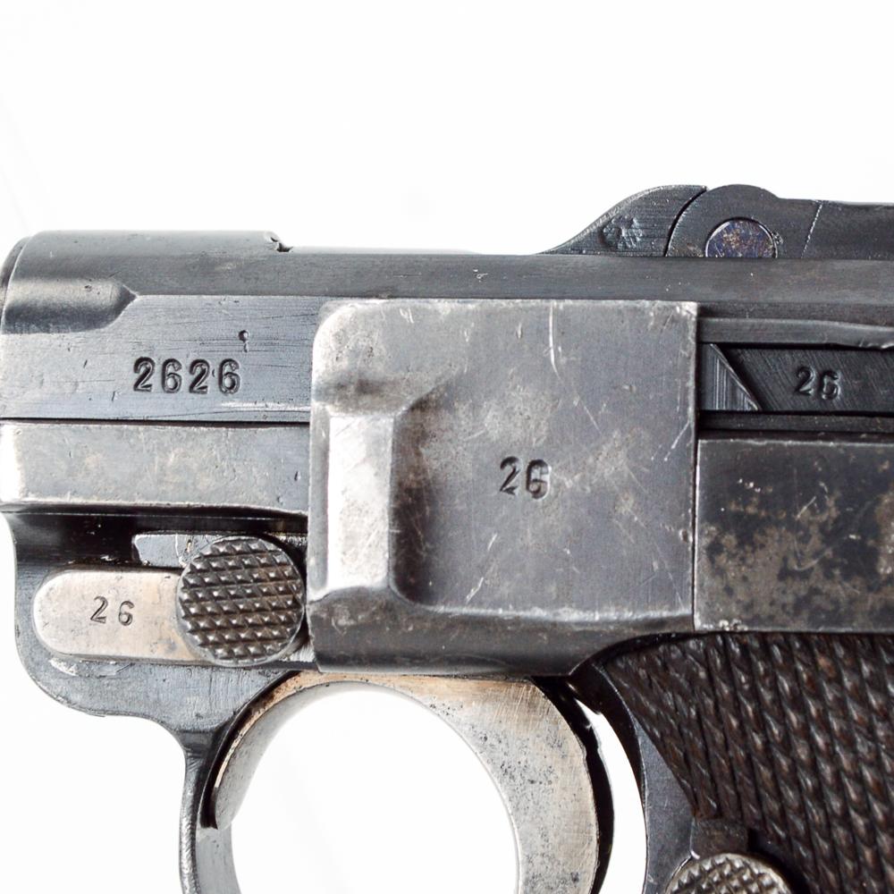 Mauser S/42 "G" P08 Luger 9mm Pistol (C) 2626