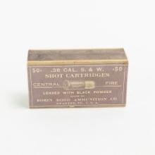 (50)Robin Hood .38 Cal S&W Black Powder Cartridges