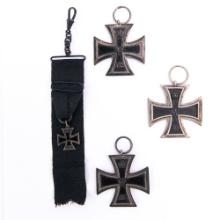 WWI German Iron Cross 2nd Class Lot (4)