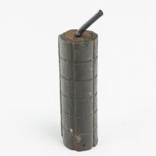 WWI French Unknown Iron Tube Lit Fuse Grenade