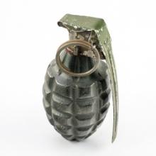 WWII US MKII Hand Grenade-Gray, American Radiator