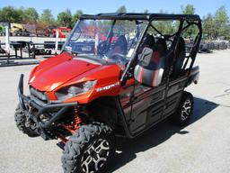 2017 Kawasaki Teryx4 Side by Side