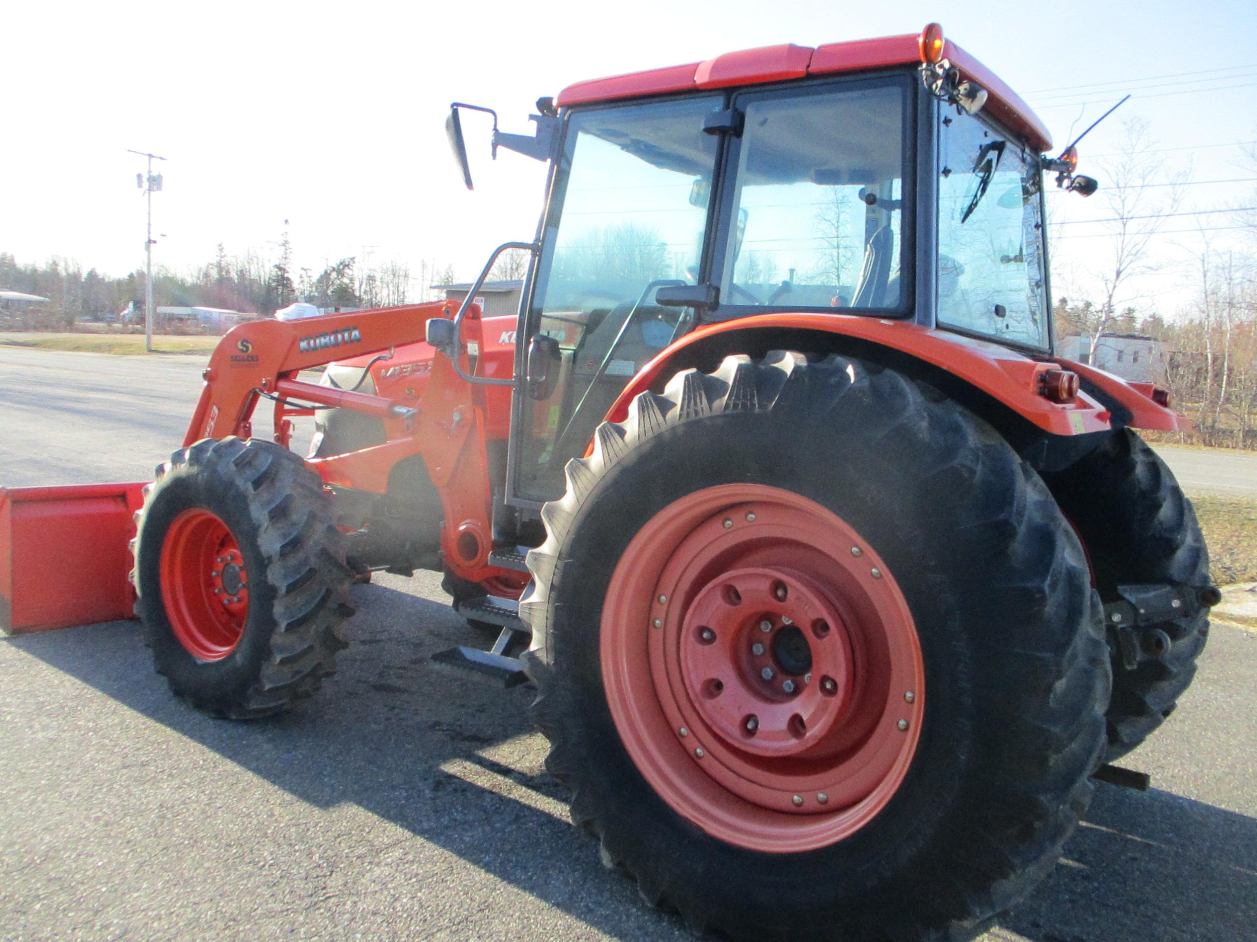 2012 Kubota M135X Farm Tractor